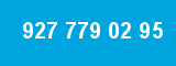 927 779 02 95 927 779 02 95